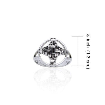 Celtic Cross of St. Brigid Ring TRI536 - Jewelry